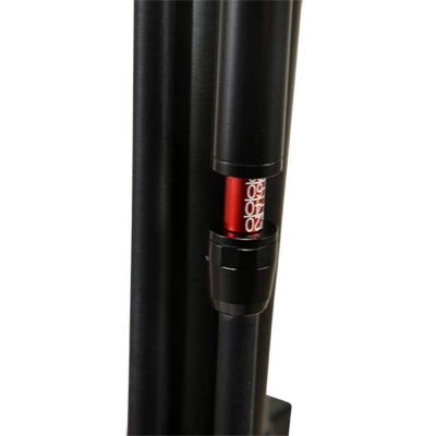 Pompe à Pied Travel Kheax Thracios Noir avec Manomètre 200 PSI/13.80Bar