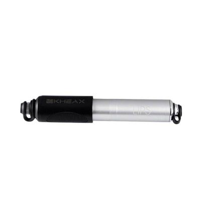 Mini Pompe VTT Kheax Lips HV S 6.2 BAR Alu Gris Argent L185mm