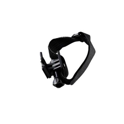 SUPPORT ECLAIRAGE VELO KHEAX FIXATION CASQUE COMPATIBLE SUBRA