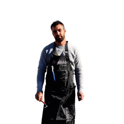 TABLIER ATELIER KHEAX MULTI-POCHES  NOIR T.UNIQUE - 100 % POLYESTER