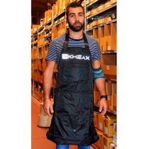 Tablier Atelier Kheax Multi-Poches Noir Taille Unique 100% Polyester