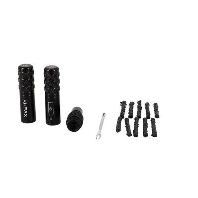 Kit Réparation Tubeless Kheax Alu Noir Embout CO2