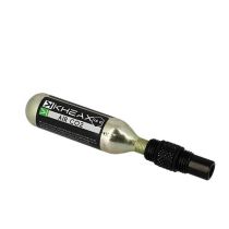 Kit Réparation Tubeless Kheax Alu Noir Embout CO2 + Cartouche CO2 16gr