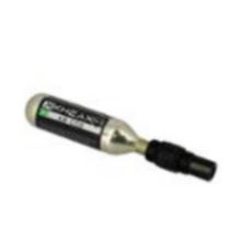 Kit Réparation Tubeless Kheax Alu Noir Embout CO2 + Cartouche CO2 16gr