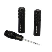 Kit Réparation Tubeless Kheax Alu Noir Embout CO2 + Cartouche CO2 25gr