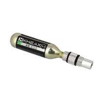 Kit Réparation Tubeless Kheax Alu Argent Embout CO2 + Cartouche CO2 16gr
