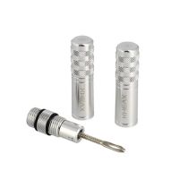Kit Réparation Tubeless Kheax Alu Argent Embout CO2 + Cartouche CO2 16gr