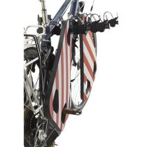 Mousse Protection Vélo Mottez pour Porte-Vélo Rouge/Blanc
