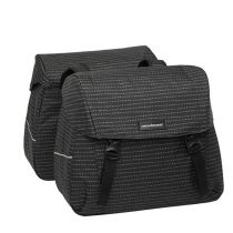Sacoches Vélo Porte-Bagages à Pont Newlooxs Joli Nomi Noir 37L 38x30x18CM