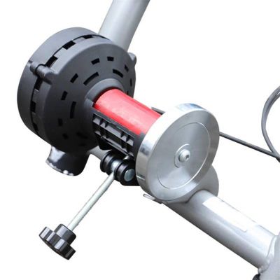 Home Trainer Optimiz Magnétique Pliable Blanc/Bleu