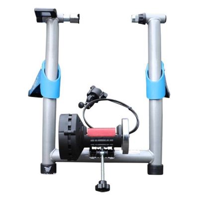 Home Trainer Optimiz Magnétique Pliable Blanc/Bleu