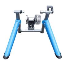 Home Trainer Optimiz Fluide Pliable Blanc/Bleu