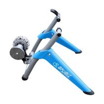 Home Trainer Optimiz Fluide Pliable Blanc/Bleu