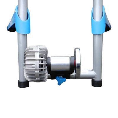 Home Trainer Optimiz Fluide Pliable Blanc/Bleu