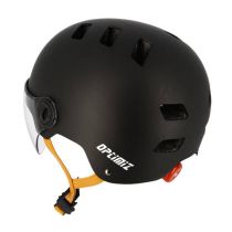 Casque Urbain Optimiz O382 Noir Mat Réglage Occipital Taille M (55/58)