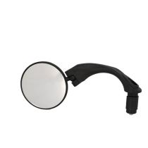 Rétroviseur VTT/VTC/E-Bike/VAE Gauche Optimiz Réglable 360° Rond Noir