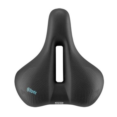 Selle Vélo Loisir Selle Royal Classic Float Relaxed Noir