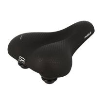 Selle Vélo Homme Loisir Selle Royal Gel Classic Avenue Moderate Noir