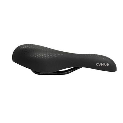 Selle Vélo Homme Loisir Selle Royal Gel Classic Avenue Moderate Noir