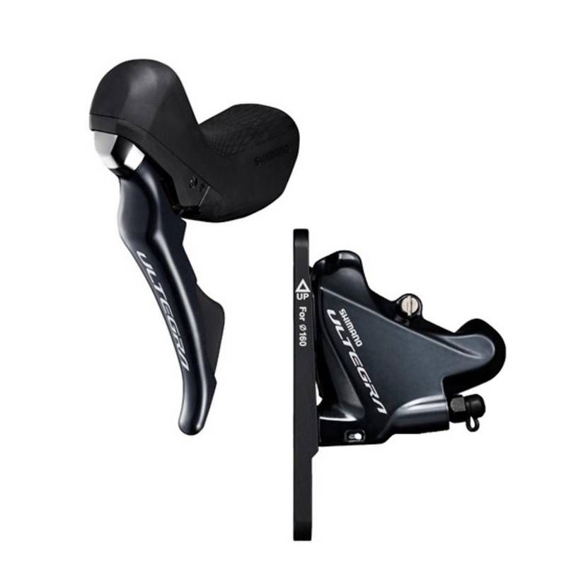 Frein Disque Avant Hydraulique Shimano Ultegra R8020 Noir Flat Mount