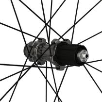 Roue Route 700 Arrière Blocage Jante Noir Shimano RS500 Tubeless 10/11V.