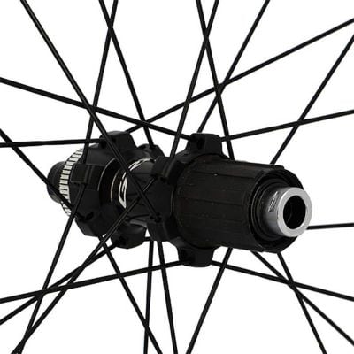 Roue Gravel 700 Arrière Jante Noir Shimano RX570 Centerlock Tubeless 10/11V