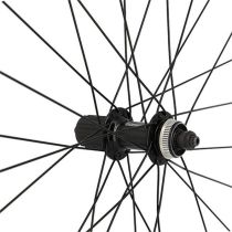 Roue Route 700 Arrière Blocage Jante Noir Shimano RX010 Centerlock 10/11V.