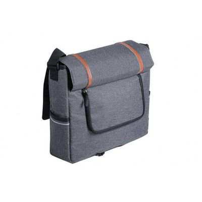 Sacoche Vélo Porte-Bagages Zéfal Urban Messanger Gris 11L