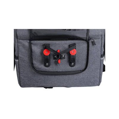 Sacoche Vélo Porte-Bagages Zéfal Urban Messanger Gris 11L
