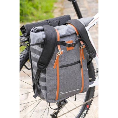 Sacoche Vélo Porte-Bagages Zéfal Urban Backpack Gris 27L
