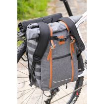 Sacoche Vélo Porte-Bagages Zéfal Urban Backpack Gris 27L