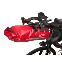 Sacoche Vélo Guidon /Prolongateurs Gravel Zéfal Z Adventure F8 Aero Rouge 8L