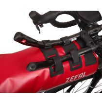 Sacoche Vélo Guidon /Prolongateurs Gravel Zéfal Z Adventure F8 Aero Rouge 8L