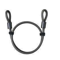 Antivol Vélo U AXA90 X 150mm Newton Mini avec Câble à Boucles Ø 8mm L 100cm + Support