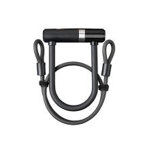 Antivol Vélo U AXA90 X 150mm Newton Mini avec Câble à Boucles Ø 8mm L 100cm + Support