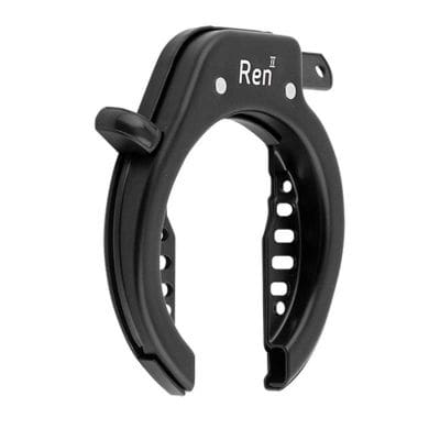 Antivol Vélo Fer à Cheval AXA Ren 2 Noir Ouverture 61mm Recommandé FUB