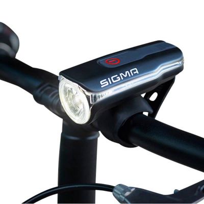 Phare Vélo LED Sigma AURA 60 Noir Rechargeable USB 3 Modes