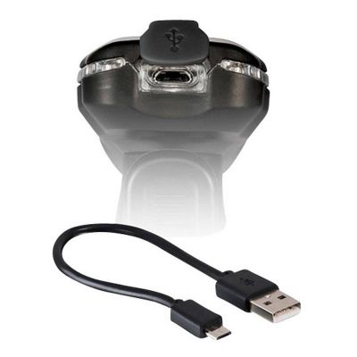 Phare Vélo LED Sigma AURA 60 Noir Rechargeable USB 3 Modes
