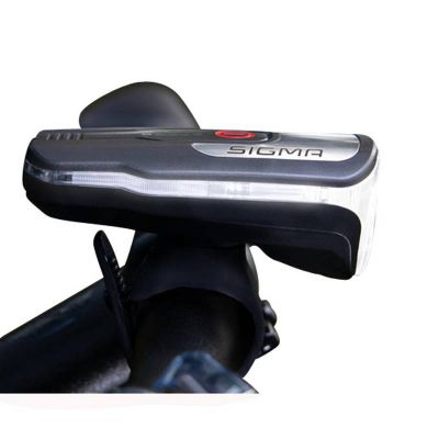 Phare Vélo LED Sigma AURA 80 Noir Rechargeable USB 4 Modes
