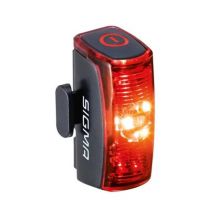 Feu Arrière Vélo LED Sigma INFINITY Noir Rechargeable USB