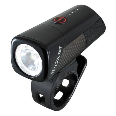 Phare Vélo LED Sigma BUSTER 400 FL Noir Rechargeable USB 5 Modes