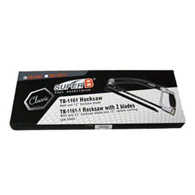 Scie Métaux SUPER B TB-1161 1 lame Acier / 1 Lame Carbone