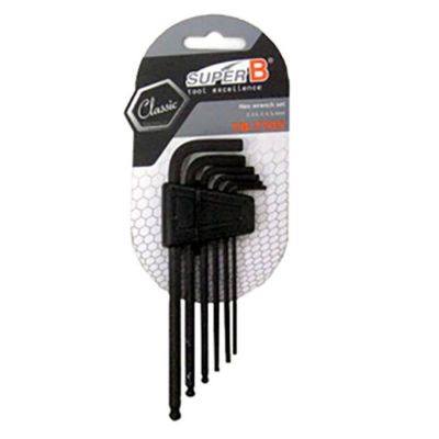 Clés Allen SUPER B TB-7705 2/2.5/3/4/5/6mm Jeu de 6