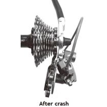 Patte de Dérailleur Universelle SUPER B TB-ET05 Alu Adaptable Tout Cadre
