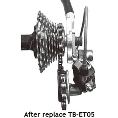 Patte de Dérailleur Universelle SUPER B TB-ET05 Alu Adaptable Tout Cadre