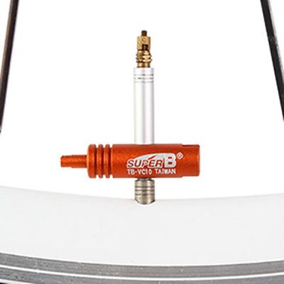 Démonte Obus de Valve Schrader/Presta SUPER B TB-VC10 Orange