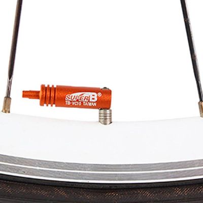 Démonte Obus de Valve Schrader/Presta SUPER B TB-VC10 Orange