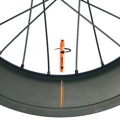 Prolongateurs de Valve SUPER B TB-VC20 60mm Alu Orange Lot de 2