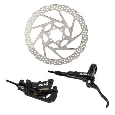 FREIN DISQUE AV HYDRO CLARKS M4 NOIR (4 PISTONS) AVEC DISQUE 180MM (OEM)