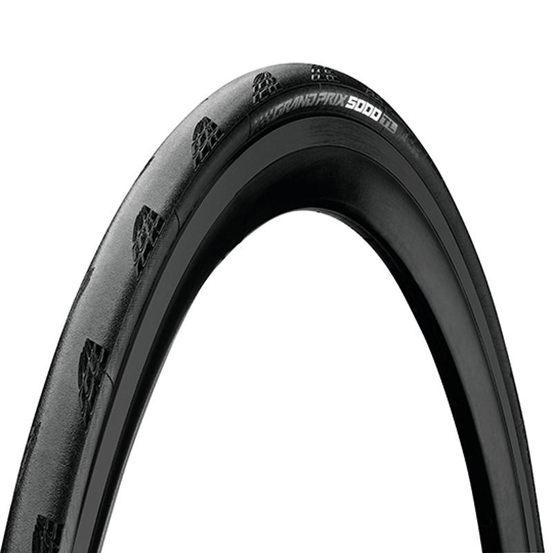 PNEU ROUTE 700X28C TS CONTINENTAL "GP 5000 ALL SEASON" TLR NOIR/CREME (28-622)